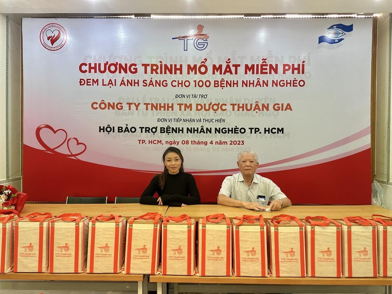 Mổ mắt miễn phí cho 100 bệnh nhân tại khu vực phía Nam
